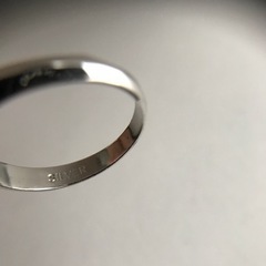 （値下げ）シルバーリング　１１号サイズ　の画像