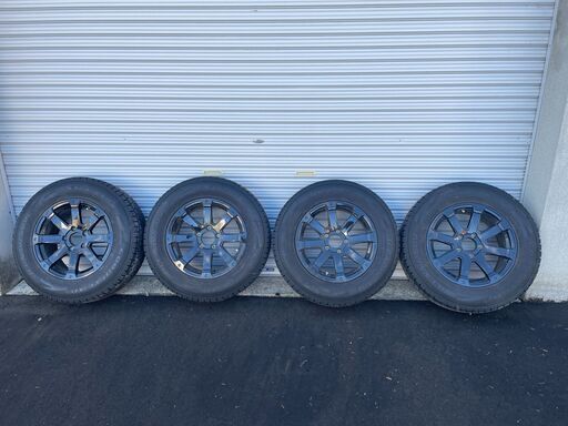 ４本セット／スタッドレス＋アルミホイール（グッドイヤーICENAVI SUV）エクストレイル デリカ