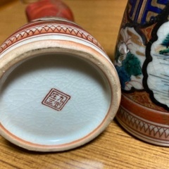 19 九谷焼 徳利2点+お猪口5点 2,000円の画像