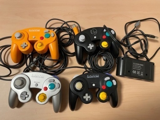 GCコン4個+GCコンアダプター