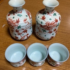 21 徳利2点+お猪口3点セット 1,000円