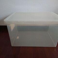 【中古】透明収納ケース1
