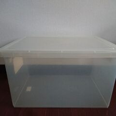 【中古】透明収納ケース