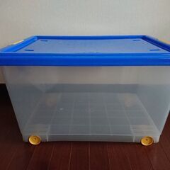 【中古】透明収納ケース3