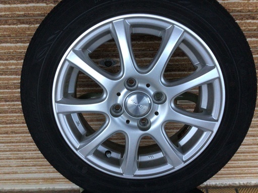 ダンロップ　エナセーブ　155/65 14 アルミホイール4本セット