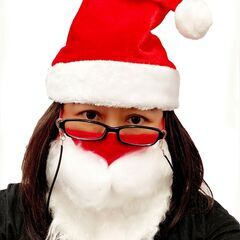 サンタ 帽子 ひげ セット サンタクロース 白ひげ クリスマスの画像