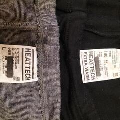 UNIQLO ﾋｰﾄﾃｯｸ3点まとめて140超極暖ありの画像