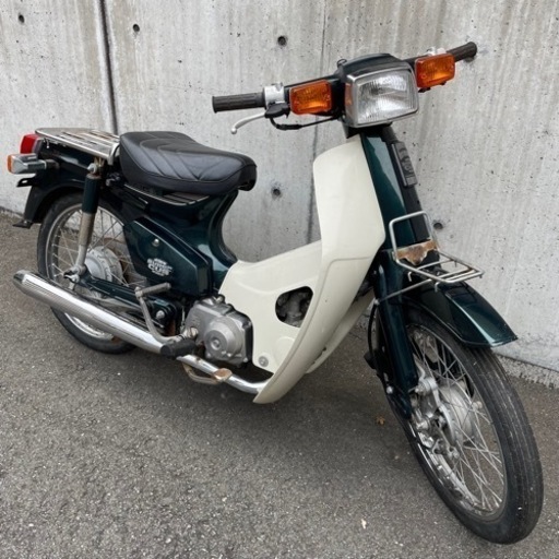 ホンダ　スーパーカブ　カスタム　50cc　グリーンメタ