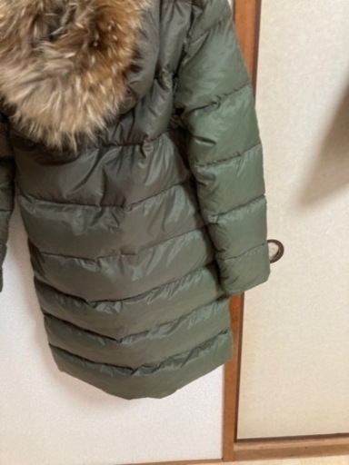 モンクレール　ダウンコート　ファー付き