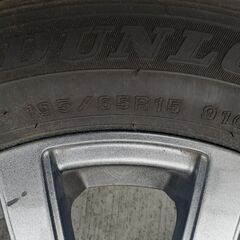 【今野様】スタッドレスアルミセット4本セット　ナット無　195/65R15　voxy ヴォクシー 引き取り限定の画像