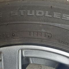 【今野様】スタッドレスアルミセット4本セット　ナット無　195/65R15　voxy ヴォクシー 引き取り限定の画像