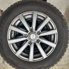 【今野様】スタッドレスアルミセット4本セット　ナット無　195/65R15　voxy ヴォクシー 引き取り限定の画像