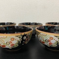 【譲り先決定】未使用　和柄のどんぶり　5個セット