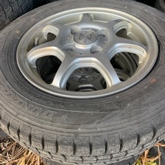 スタッドレス　アルミホイール軽サイズ