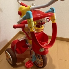 アンパンマン折りたたみ三輪車の画像