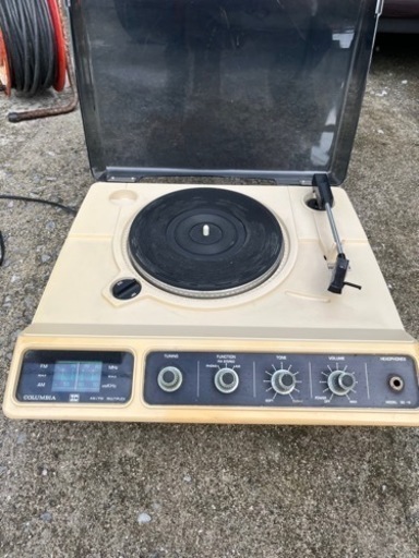 ポータブルレコードプレイヤー