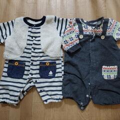 ベビー服4枚　50～60 まとめ売り　冬服