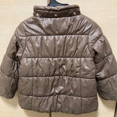 ⑲子供服100cm  ミキハウス　ダウンジャケット　キッズ女の子の画像