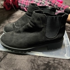 サイドゴア風ブーツ LL