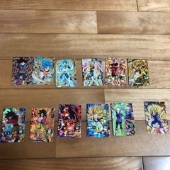 ドラゴンボールヒーローズ　カード　引退セット