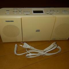 CDラジオ(TY-C23、白色)／東芝