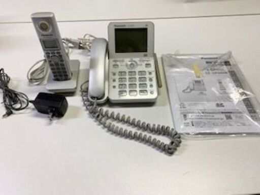 中古品 パナソニック Panasonic 親機 VE-GP55  子機 KX-FKN518  電話機 通電確認済み