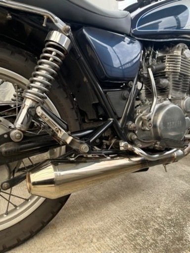 値下げ3！SR400マフラー  2％erメガホンマフラー、付属品