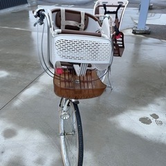 子供乗せ自転車の画像