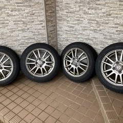 ?受け渡し決まりました?軽四自動車?スタッドレス＆アルミホイールセット?155/65R14