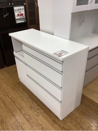KK-76【新入荷　リサイクル品】キッチンカウンター　白