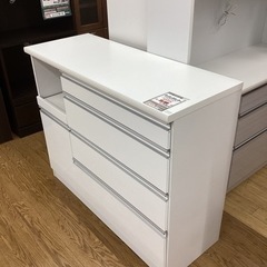 KK-76【新入荷　リサイクル品】キッチンカウンター　白