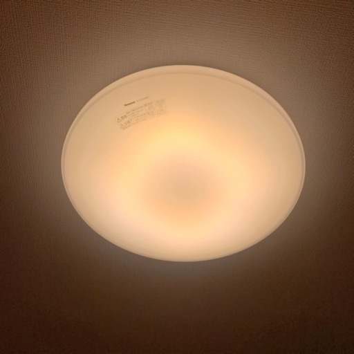 美品 Panasonic 調色機能付き シーリングライト 6畳 LED 2022年