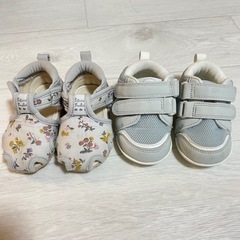 春夏サンダル．シューズ（子供靴）12cm &12.5cmセット