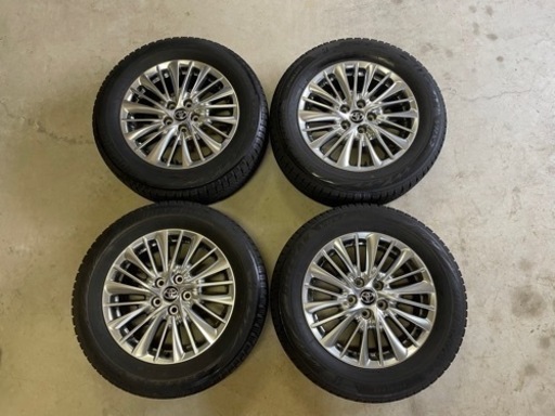 30系後期アルファード　純正アルミ　スタッドレスタイヤ　ブリザックVRX2　4本セット♪　【徳島】