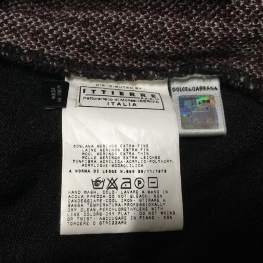 ★早い者勝ちSALE！★美品 イタリア製 ドルガバ セーター