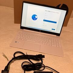 出品は今日(11/21)の20:00まで！【極美品】HP ノートパソコン 15.6インチ フルHD AMD 3020e 8GB 128GB SSD HP 15s-eq ピュアホワイト（型番：468W0PA-AAAA）