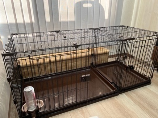 ペットゲージ　トイレつき　犬ゲージ