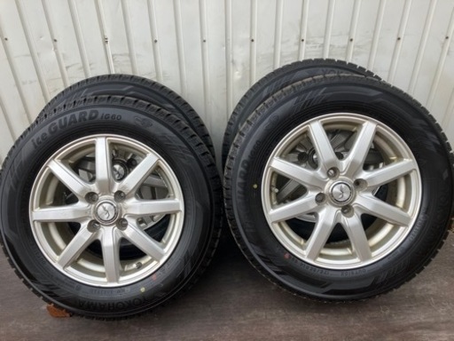 2021年製スタッドレスタイヤ　アルミホイール付4本セット