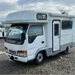 いすず　イルフ　キャンピング車　MT5　4WD 車検　R5\4月