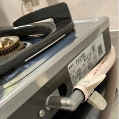 【お譲り先決定】パロマ 1口ガスコンロ(都市ガス) PA-E18S ホース付きの画像