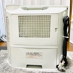 SHARP加湿セラミックファンヒーターの画像