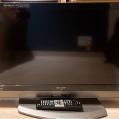 AQUOS テレビ 32型 BluRayレコーダー付き