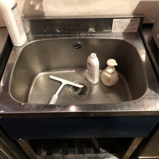 【引き取りの方限定】azuma製一層シンク