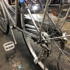 自転車　中古　27インチ　オートライト　ママチャリの画像