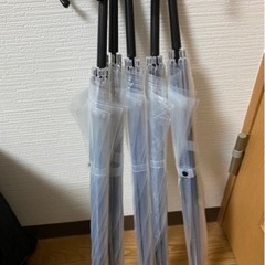 新品のビニール傘5本セット