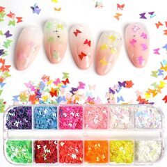 極薄　蝶ネイルパーツの画像