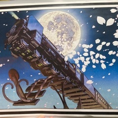 宇宙戦艦ヤマトなどの浮世絵5枚セットの画像