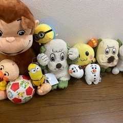 ぬいぐるみセット　ジョージ　動くワンワン人形　うーたん等