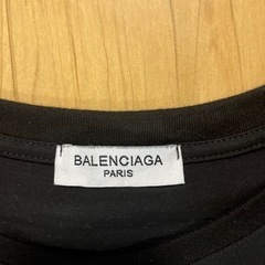BALENCIAGA メンズTシャツ黒　L 値段交渉ありの画像