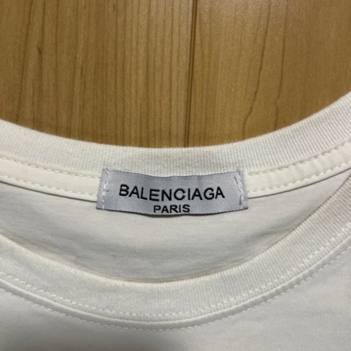 BALENCIAGA メンズTシャツ白　L 